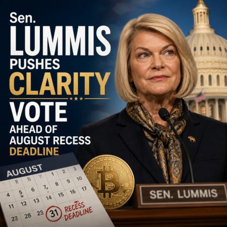 Sen. Lummis Pushes CLARITY Vote Ahead of August Recess Deadline Sen. Lummis Pushes Clarity Vote Ahead Of August Recess Deadline