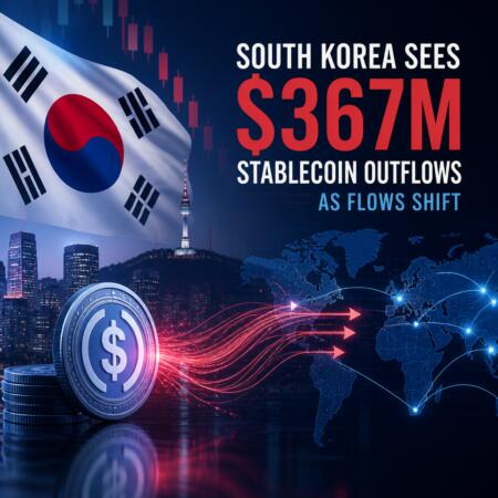 South Korea Sees $367M Stablecoin Outflows as Flows Shift South Korea Sees $367m Stablecoin Outflows As Flows Shift