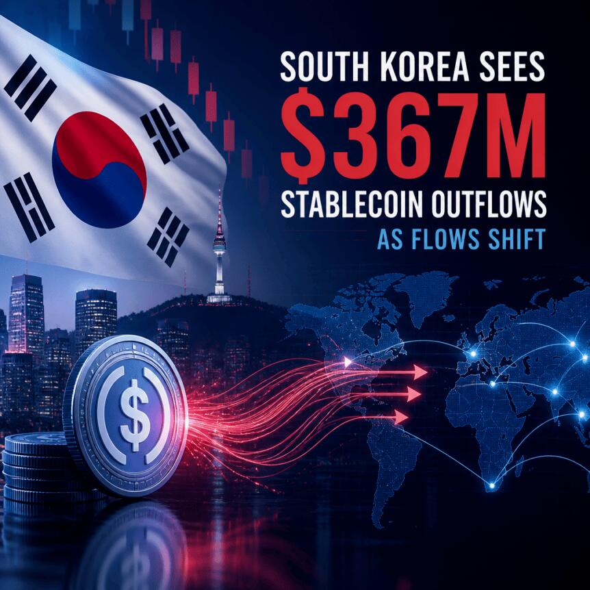 South Korea Sees $367m Stablecoin Outflows As Flows Shift