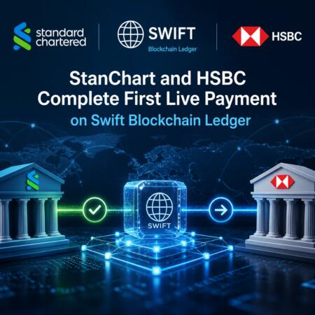 Stanchart And Hsbc Complete First Live Payment On Swift Blockchain Ledger