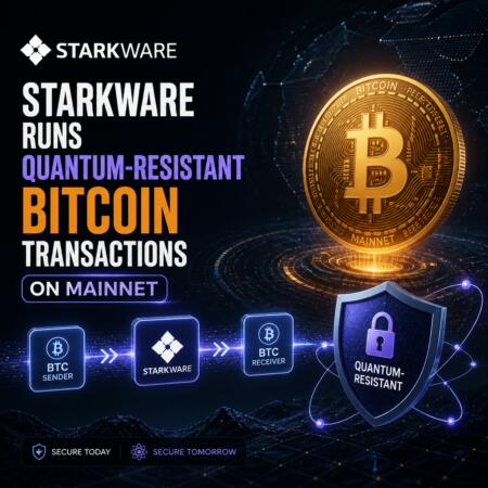 StarkWare Runs Quantum-Resistant Bitcoin Transactions on Mainnet Starkware Runs Quantum-Resistant Bitcoin Transactions On Mainnet