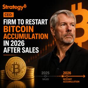 Strategy CEO: Firm to Restart Bitcoin Accumulation in 2026 After Sales Strategy Ceo: Firm To Restart Bitcoin Accumulation In 2026 After Sales