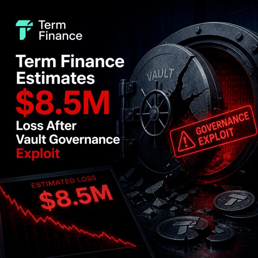 Term Finance Estimates $8.5M Loss After Vault Governance Exploit