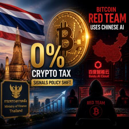 Thailand’s 0% Crypto Tax Signals Policy Shift As Bitcoin Red Team Uses Chinese Ai