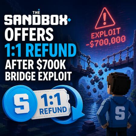 The Sandbox Offers 1:1 Refund After $700K Bridge Exploit The Sandbox Offers 1:1 Refund After $700k Bridge Exploit