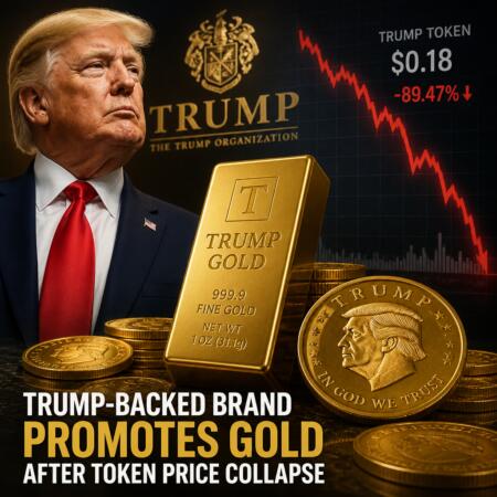 Trump-Backed Brand Promotes Gold After Token Price Collapse