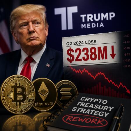 Trump Media to Rework Crypto Treasury Strategy After $238M Q2 Loss Trump Media To Rework Crypto Treasury Strategy After $238m Q2 Loss