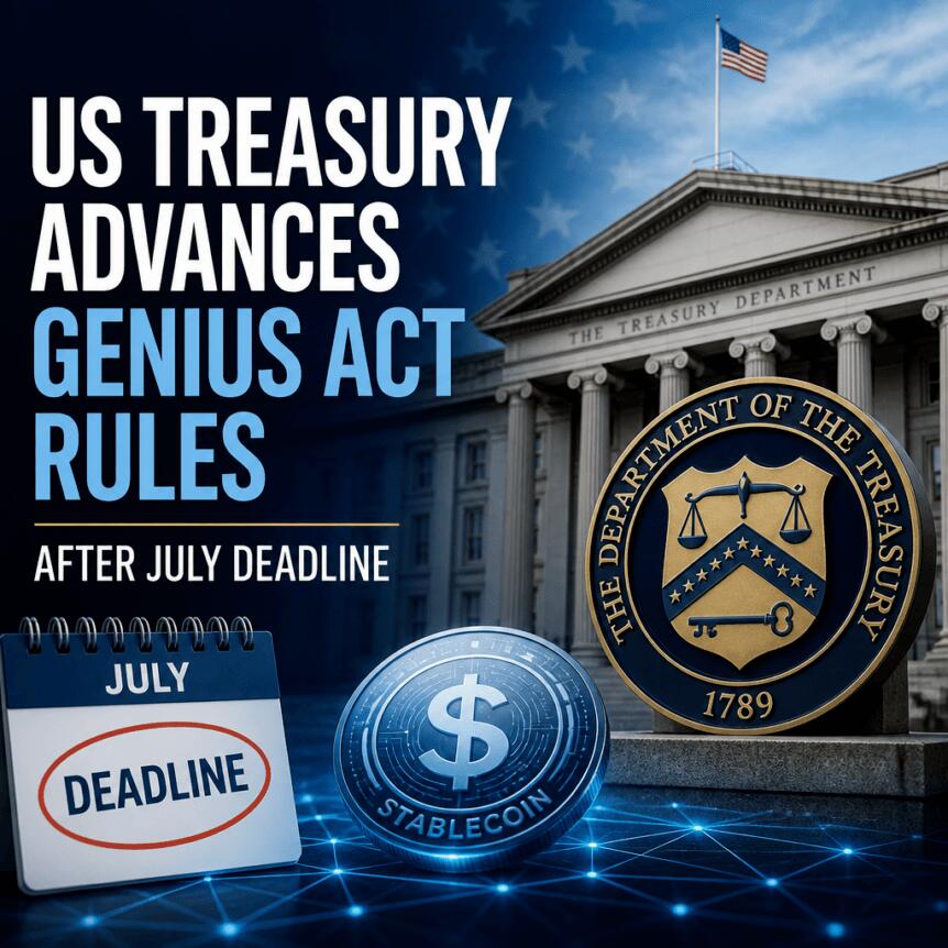 US Treasury Advances GENIUS Act Rules After July Deadline Us Treasury Advances Genius Act Rules After July Deadline