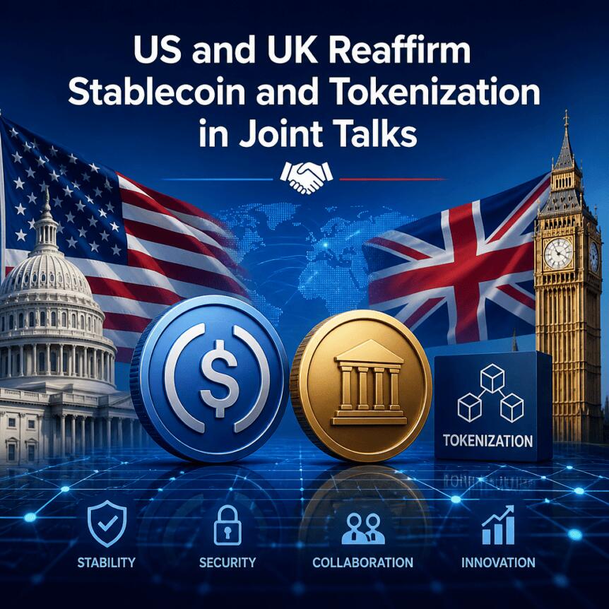 Us And Uk Reaffirm Stablecoin And Tokenization In Joint Talks