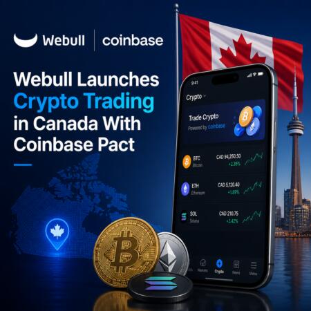 Webull Launches Crypto Trading In Canada With Coinbase Pact