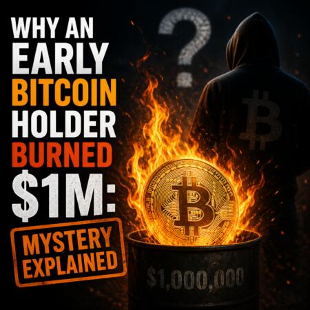 Why an Early Bitcoin Holder Burned $1M: Mystery Explained Why An Early Bitcoin Holder Burned $1m: Mystery Explained