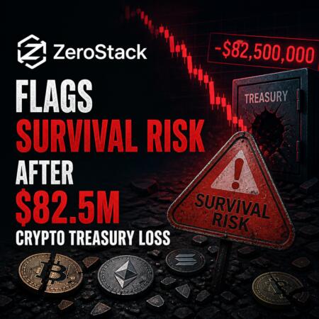 ZeroStack Flags Survival Risk After $82.5M Crypto Treasury Loss Zerostack Flags Survival Risk After $82.5m Crypto Treasury Loss