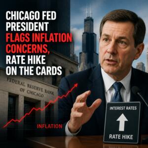 Chicago Fed President Flags Inflation Concerns Rate Hike On The Cards