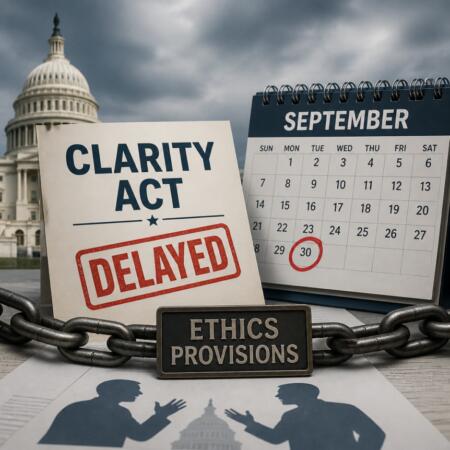 Clarity Act Delayed Until September As Impasse Over Ethics Provisions Bogs Down