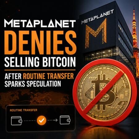 Metaplanet Denies Selling Bitcoin After Routine Transfer Sparks Speculation Metaplanet Denies Selling Bitcoin After Routine Transfer Sparks Speculation