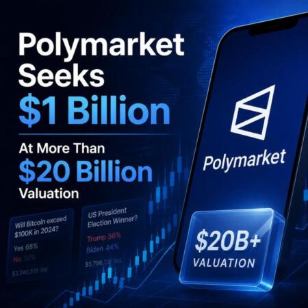 Polymarket Seeks 1 Billion At More Than 20 Billion Valuation