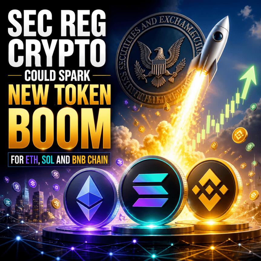 Sec Reg Crypto Could Spark New Token Boom for Eth, Sol and Bnb Chain Sec Reg Crypto Could Spark New Token Boom For Eth Sol And Bnb Chain