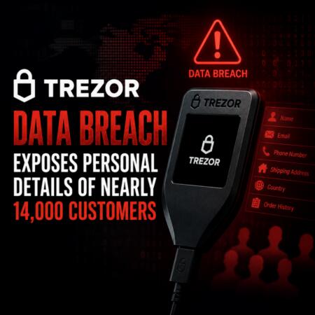 Trezor Data Breach Exposes Personal Details Of Nearly 14 000 Customers
