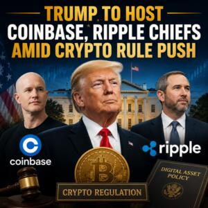 Trump to Host Coinbase, Ripple Chiefs Amid Crypto Rule Push Trump To Host Coinbase Ripple Chiefs Amid Crypto Rule Push