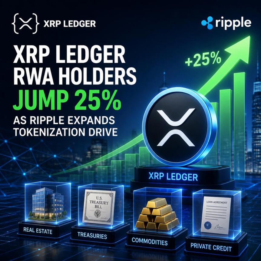 Xrp Ledger Rwa Holders Jump 25 As Ripple Expands Tokenization Drive