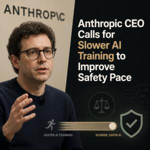 Anthropic CEO Calls for Slower AI Training to Improve Safety Pace Anthropic Ceo Calls For Slower Ai Training To Improve Safety Pace