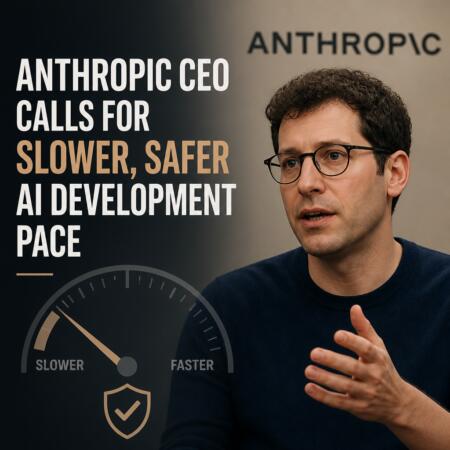 Anthropic CEO Calls for Slower, Safer AI Development Pace Anthropic Ceo Calls For Slower, Safer Ai Development Pace
