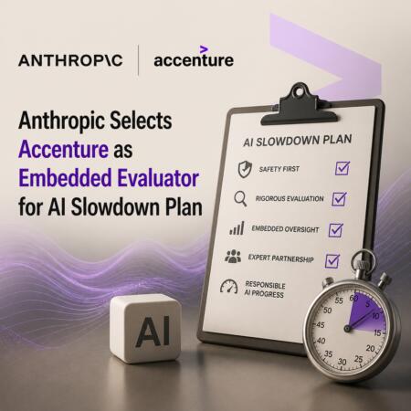 Anthropic Selects Accenture as Embedded Evaluator for AI Slowdown Plan Anthropic Selects Accenture As Embedded Evaluator For Ai Slowdown Plan