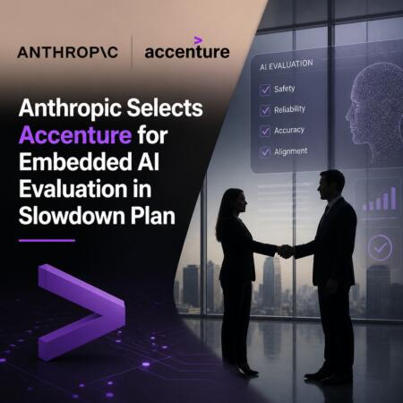 Anthropic Selects Accenture For Embedded Ai Evaluation In Slowdown Plan