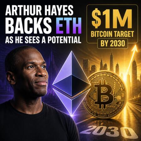 Arthur Hayes Backs Eth As He Sees A Potential $1m Bitcoin Target By 2030