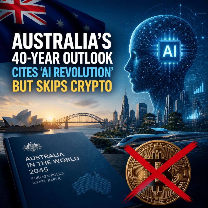 Australia’s 40-Year Outlook Cites ‘AI Revolution’ but Skips Crypto Australia’s 40-Year Outlook Cites ‘ai Revolution’ But Skips Crypto