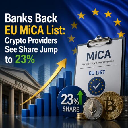 Banks Back Eu Mica List: Crypto Providers See Share Jump To 23%