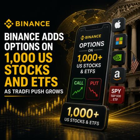 Binance Adds Options on 1,000 US Stocks and ETFs as TradFi Push Grows Binance Adds Options On 1,000 Us Stocks And Etfs As Tradfi Push Grows