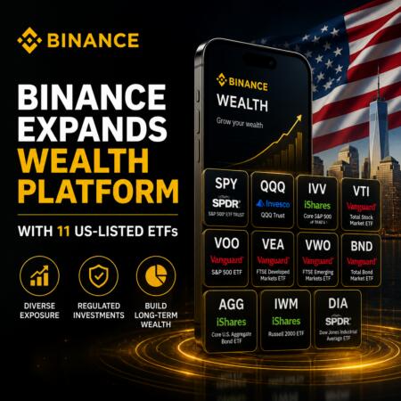 Binance Expands Wealth Platform With 11 Us-Listed Etfs