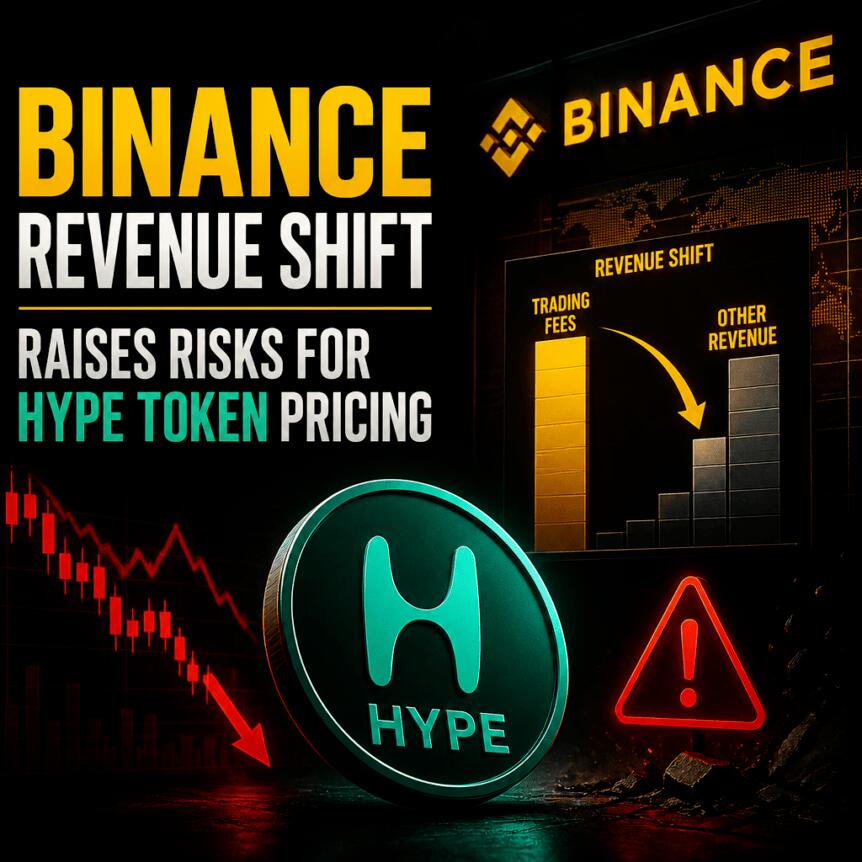 Binance Revenue Shift Raises Risks for HYPE Token Pricing Binance Revenue Shift Raises Risks For Hype Token Pricing