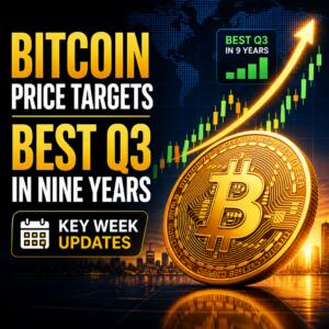 Bitcoin Price Targets Best Q3 In Nine Years: Key Week Updates