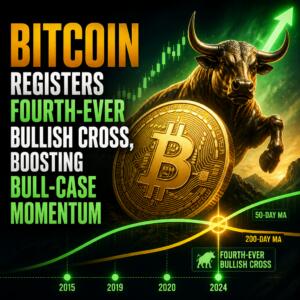 Bitcoin Registers Fourth-Ever Bullish Cross, Boosting Bull-Case Momentum Bitcoin Registers Fourth-Ever Bullish Cross, Boosting Bull-Case Momentum
