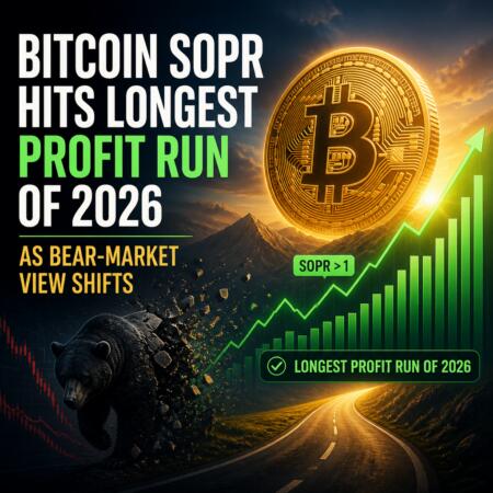 Bitcoin Sopr Hits Longest Profit Run Of 2026 As Bear-Market View Shifts