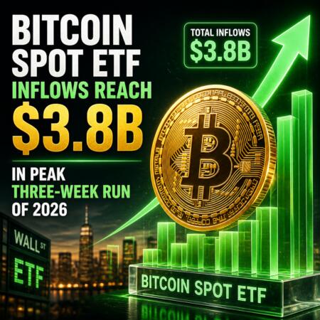 Bitcoin Spot ETF Inflows Reach $3.8B in Peak Three-Week Run of 2026 Bitcoin Spot Etf Inflows Reach $3.8b In Peak Three-Week Run Of 2026