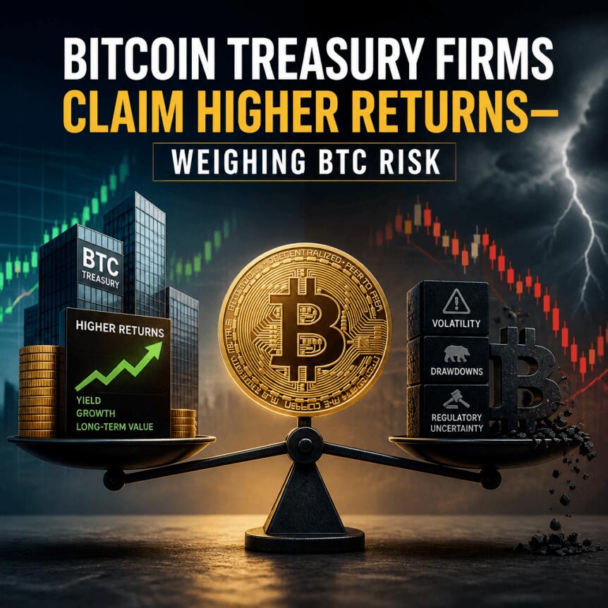 Bitcoin Treasury Firms Claim Higher Returns—Weighing BTC Risk Bitcoin Treasury Firms Claim Higher Returns—weighing Btc Risk