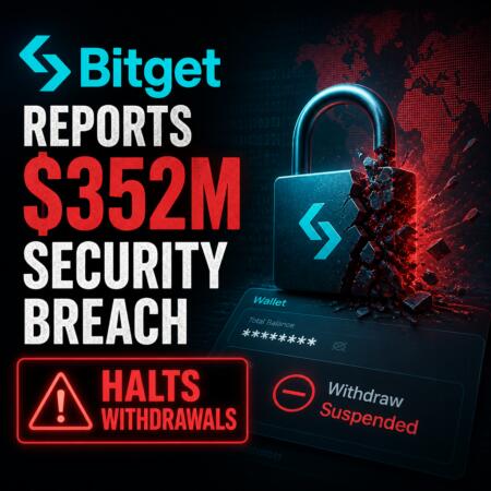 Bitget Reports $352M Security Breach, Halts Withdrawals Bitget Reports $352m Security Breach, Halts Withdrawals