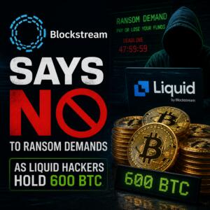 Blockstream Says No To Ransom Demands As Liquid Hackers Hold 600 Btc