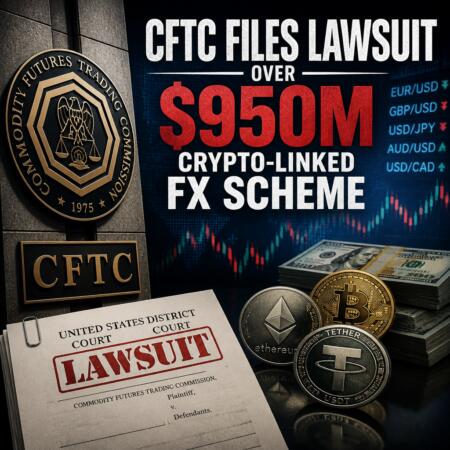 CFTC Files Lawsuit Over $950M Crypto-Linked FX Scheme Cftc Files Lawsuit Over $950m Crypto-Linked Fx Scheme