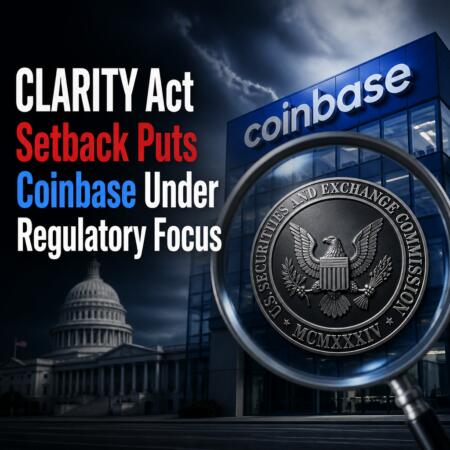 CLARITY Act Setback Puts Coinbase Under Regulatory Focus Clarity Act Setback Puts Coinbase Under Regulatory Focus