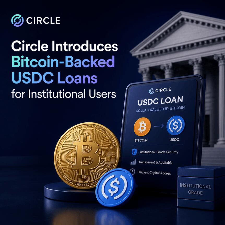 Circle Introduces Bitcoin-Backed Usdc Loans For Institutional Users