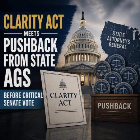 Clarity Act Meets Pushback From State Ags Before Critical Senate Vote