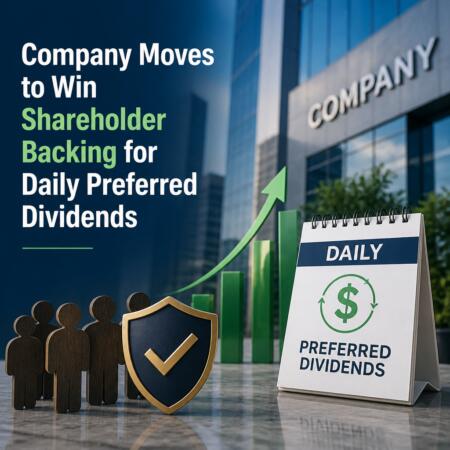 Company Moves to Win Shareholder Backing for Daily Preferred Dividends Company Moves To Win Shareholder Backing For Daily Preferred Dividends