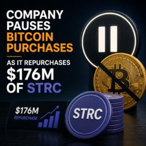 Company Pauses Bitcoin Purchases As It Repurchases $176m Of Strc