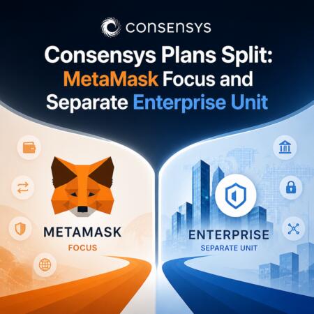 Consensys Plans Split: MetaMask Focus and Separate Enterprise Unit Consensys Plans Split: Metamask Focus And Separate Enterprise Unit