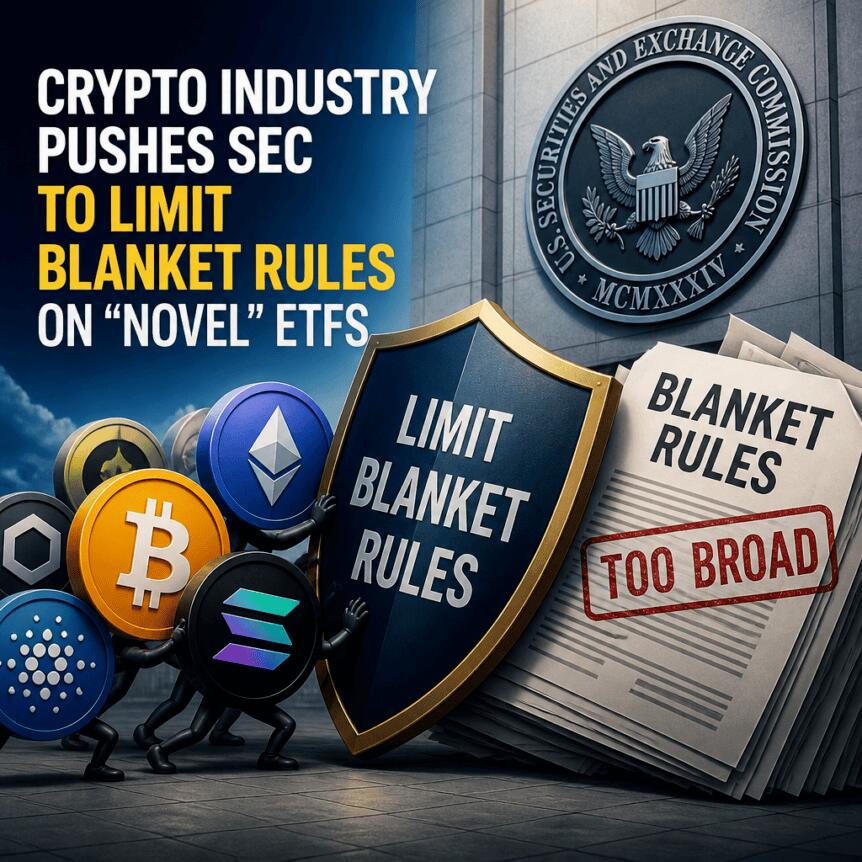 Crypto Industry Pushes Sec To Limit Blanket Rules On “novel” Etfs