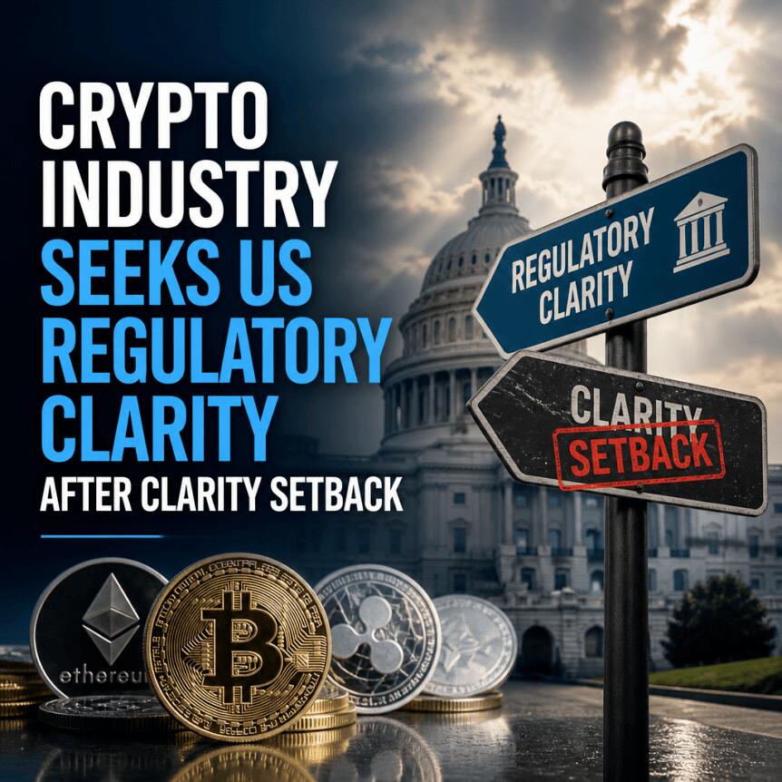 Crypto Industry Seeks US Regulatory Clarity After CLARITY Setback Crypto Industry Seeks Us Regulatory Clarity After Clarity Setback